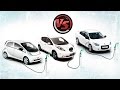 Nissan Leaf VS Renault Fluence ZE VS Peugeot Ion. Сравнительный тест