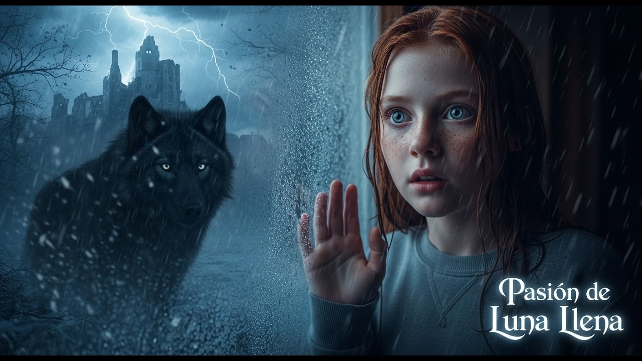 El lobo aullaba en su ventana por la noche... la niña lo siguió y descubrió algo impactante.