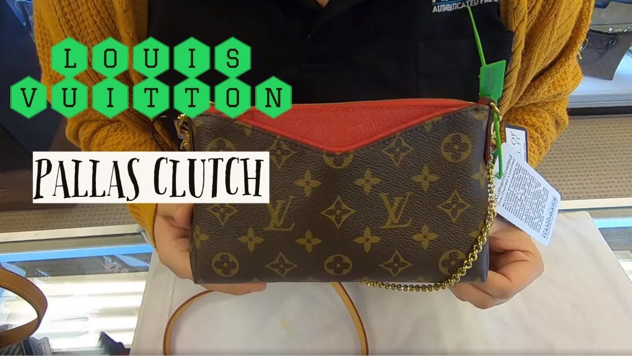 Louis Vuitton Monogram Canvas Pallas Clutch