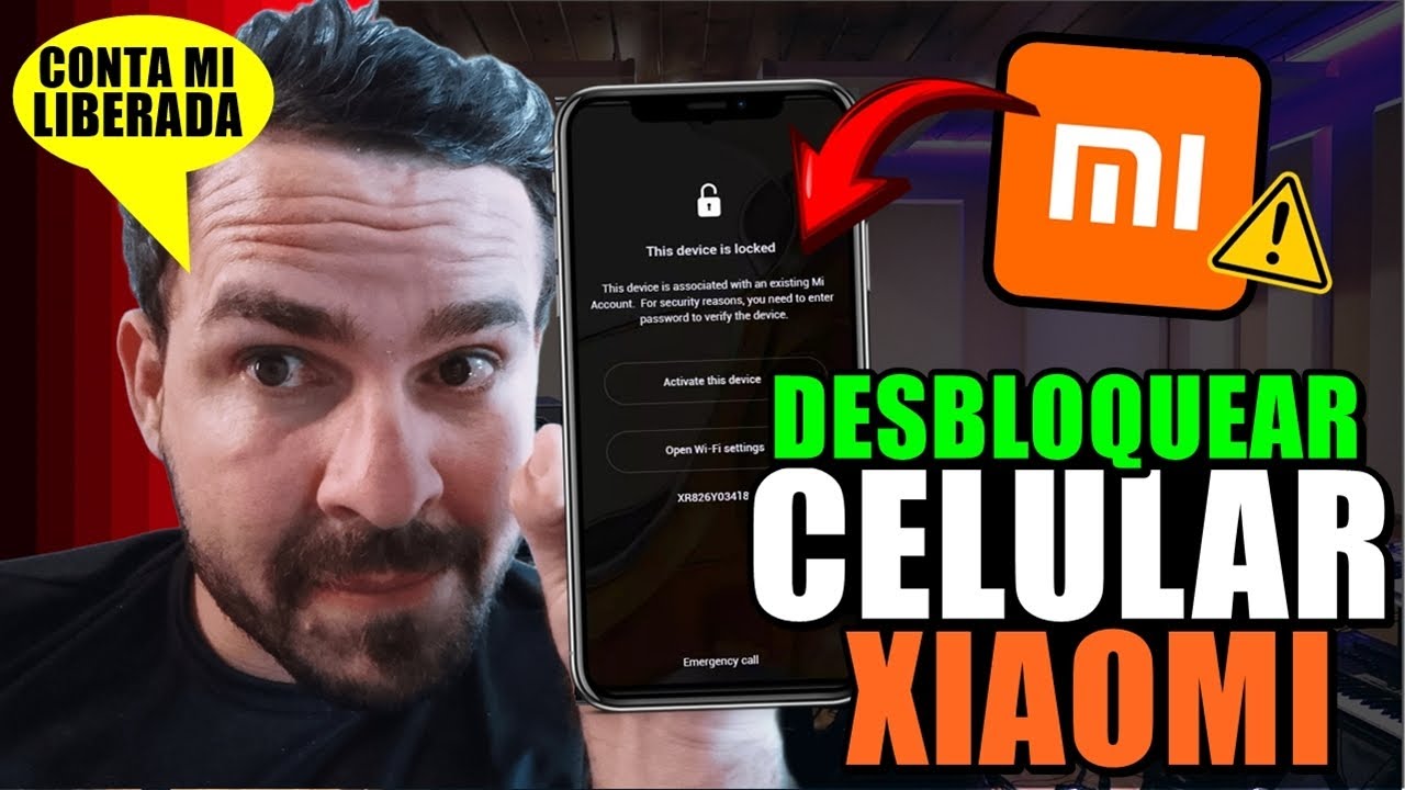 THIS DEVICE IS LOCKED Como DESBLOQUEAR XIAOMI passo a passo YouTube