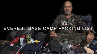 EVEREST BASE CAMP PACKING LIST (HINDI)