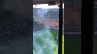 Werder Bremen Gg. Fc St. Pauli Atmosphäre, Stimmung, Pyro, Choreo
