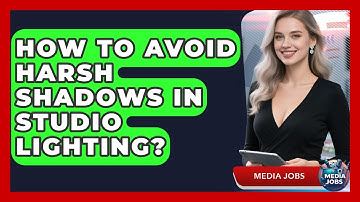 How To Avoid Harsh Shadows In Studio Lighting? - Media Jobs