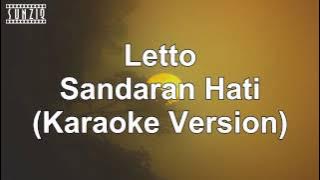 Letto - Sandaran Hati (Karaoke Version   Lyrics) No Vocal #sunziq