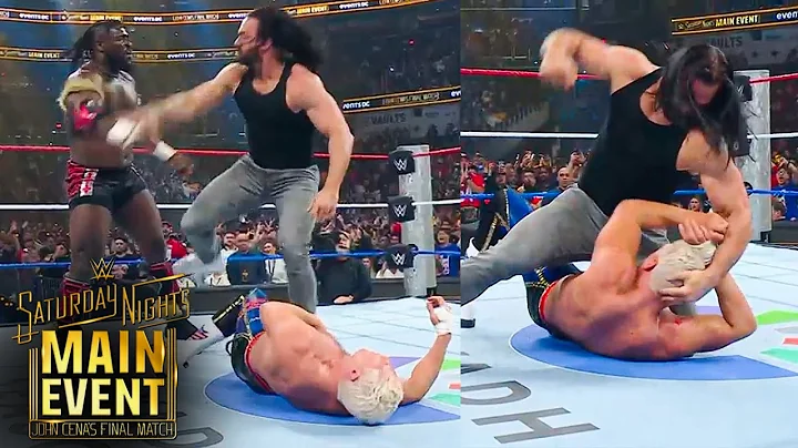 Drew McIntyre RUINS Cody Rhodes vs Oba Femi at WWE Saturday Nights Main Event!