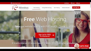 Free web hosting with cpanel php and mysql no ads 000Webhost /how to host my website in 000webhost