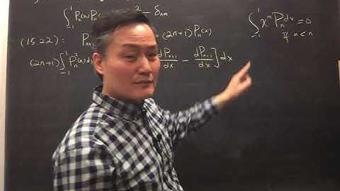 Arfken 7th Edition Section 15.2 Orthogonality - Normalization, Alternative proof