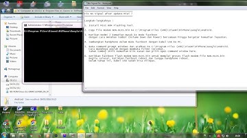 Fix No Signal Miui 7+ Redmi 2 Prime 2014813