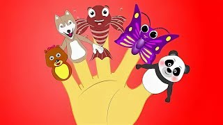 Russian Animal Finger Family Collection | TOP 15 | Коллекция пальчиков - животных | Панды | Мишки