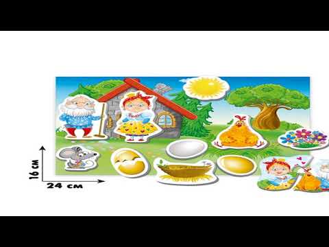 Видео обзор Магнитный театр «Курочка Ряба»