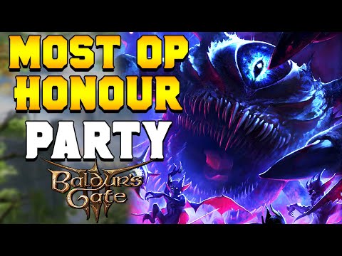 THE MOST OP HONOR MODE Party Comp for Baldur's Gate 3