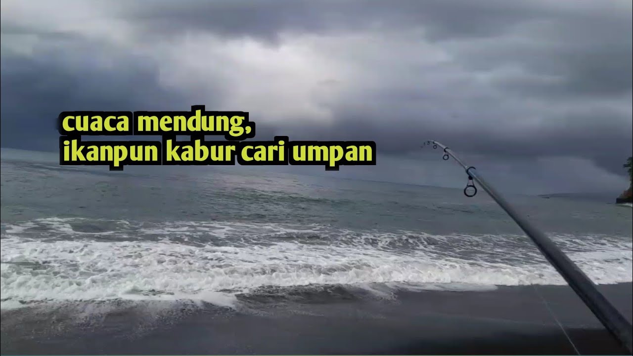 Sambutan pertama, Mancing pasiran.