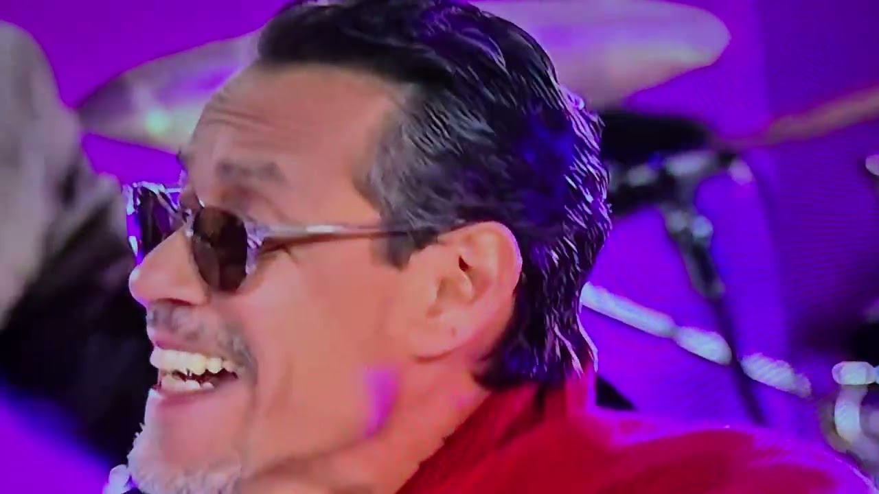 Marc Anthony at Rockefeller Center Christmas Tree  2025