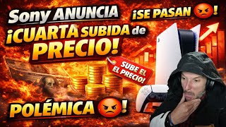 Sony ANUNCIA la CUARTA subida de PRECIO de Ps5 INCREIBLE 😱😱