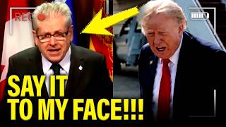 Canadian MP BLASTS Trump AND ISSUES ULTIMATUM!!