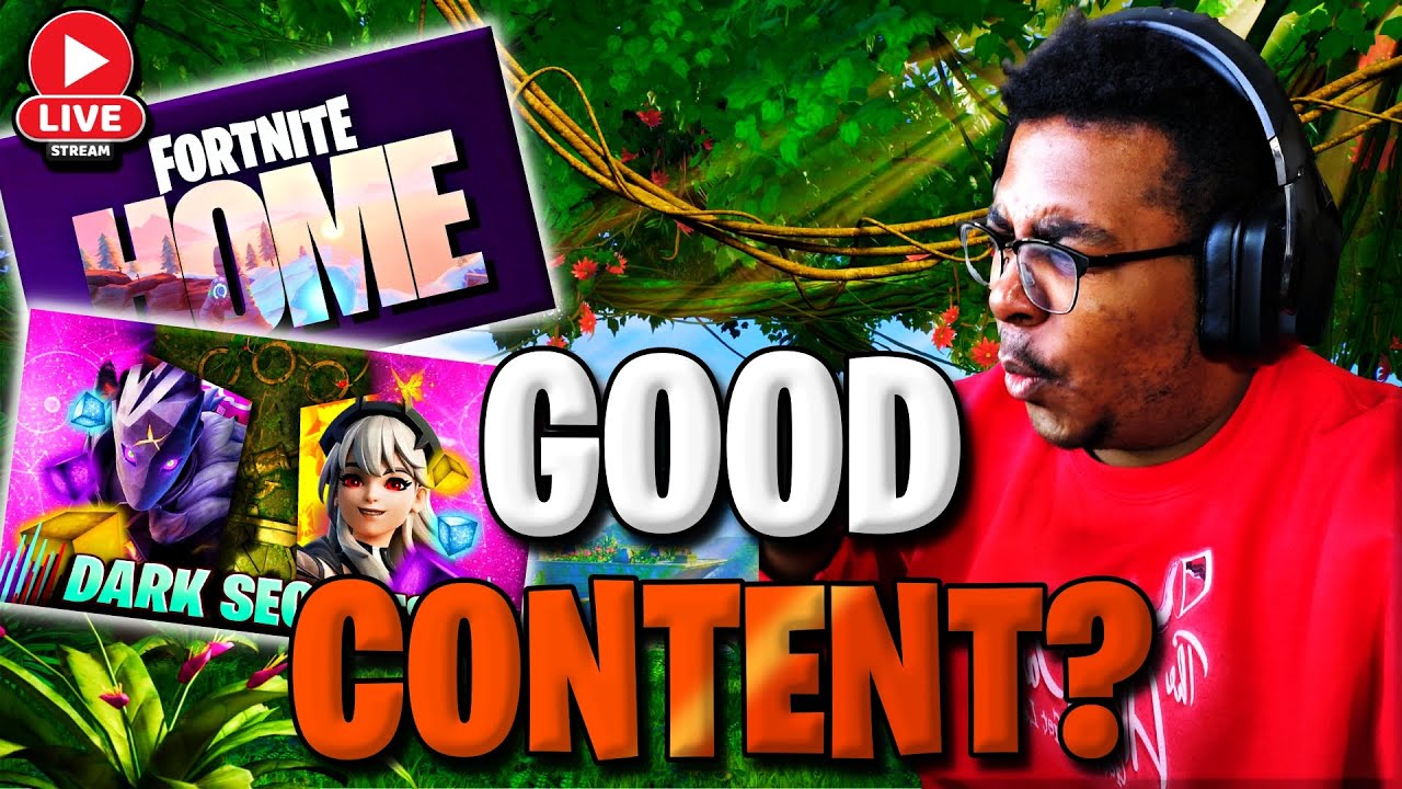 🔴LIVE - Reacting To Good Fortnite Content?