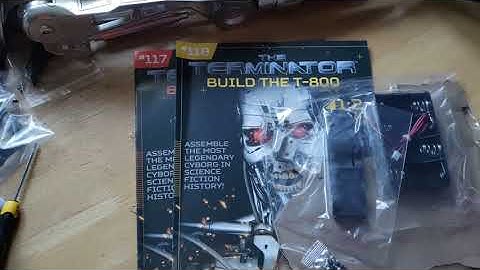 Hachette - Build The Terminator - Issues 117 and 118 - The Penultimate one!