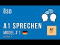 ÖSD Sprechen A1 Aufgabe 2 | Audio Answers with subtitles #1