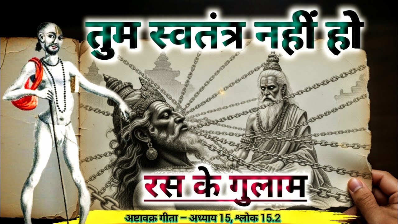 तुम स्वतंत्र नहीं हो… तुम रस के गुलाम हो | The Pleasure Trap | Ashtavakra Gita Part 127