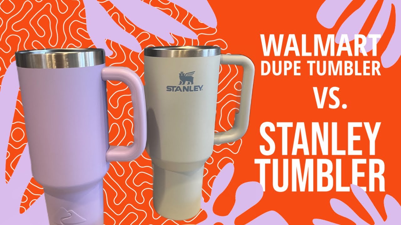 Discover the Truth: Stanley 40 oz Tumbler Vs *NEW* Walmart Dupe