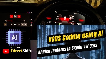41 Hidden VW & Skoda Features UNLOCKED in 1 Minute! 🤖 AI-Powered VCDS Coding Demo