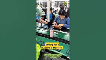 Smartphone Assembly Mastery: Skilled Workers Boost Efficiency and Quality