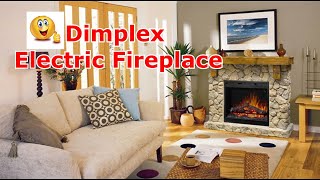 Dimplex Fieldstone Mantel Electric Fireplace