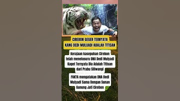 Ternyata Dedi Mulyadi Adalah Titisan Prabu Siliwangi #Dedimulyadi #prabusiliwangi #Shorts