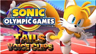 All Tails Voice Clips • Sonic at the Olympic Games • Voice Lines (Colleen O'Shaughnessey)