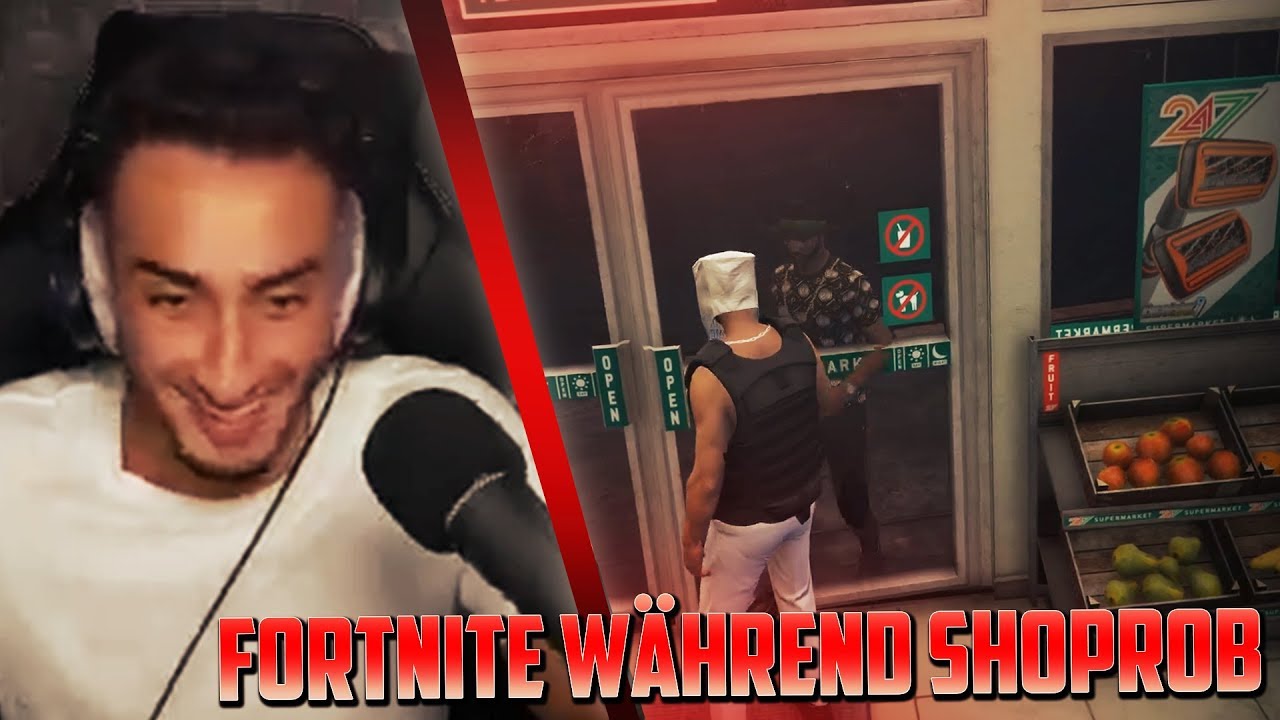 Fortnite während Shop-Rob! 😂 - AladdinTV Stream Highlights #113