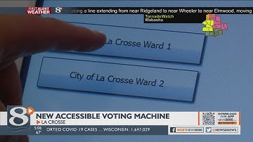 Check out the new accessible voting machine