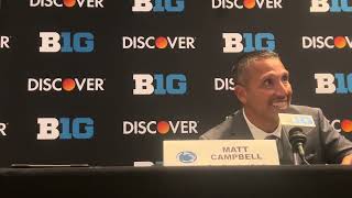 Penn State HC Matt Campbell on Recruiting Class, More 7/28/26 | Big Ten Media Days | NSN