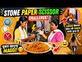 Stone Paper Scissors 😱 | Loser Langdi Challenge + Maggi Reward 🍜 Family Game | Party Game