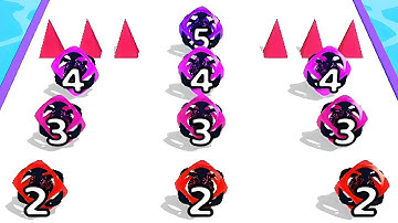 Marble Run 🏆 3D Game Color Ball Race Gameplay Android IOS Level 4218