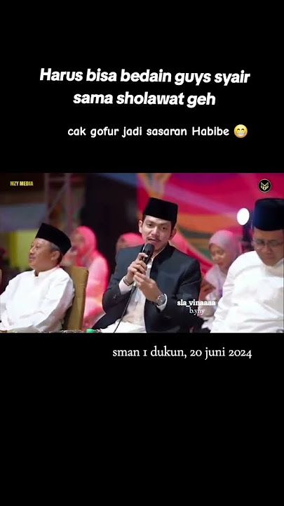 HARUS BISA BEDAIN SHOLAWAT,SYAIR,LAGU ARAB GUYSSS // HABIB ZAIDAN // cak Ghofur jadi sasaran🤣