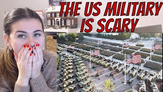 Brit SHOCKED at how STRONG the US Military is in 2025!