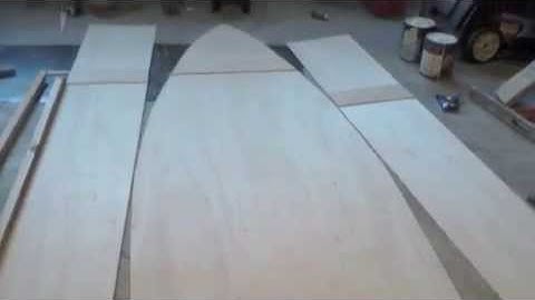 Stitch and glue boat building