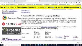 3  Configuring Latest Selenium API