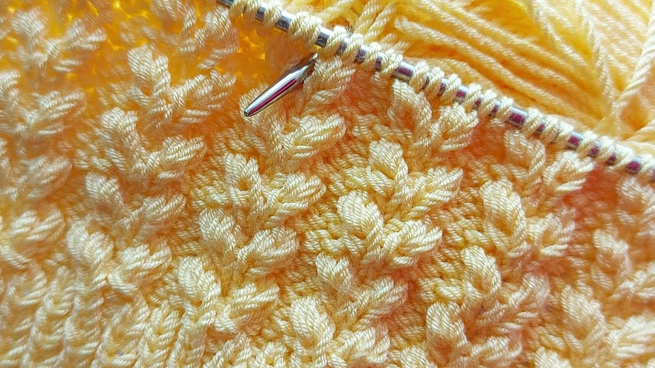 Easy And Beautiful knitting pattern