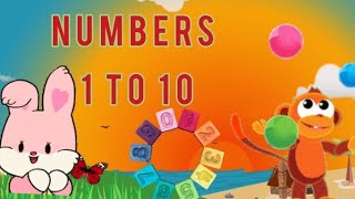 Numbers 1 to 10 |Counting Numbers |Number Rhymes |Relaxing music |