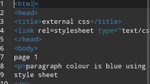 learn html External CSS style in just 5 mins | html external CSS