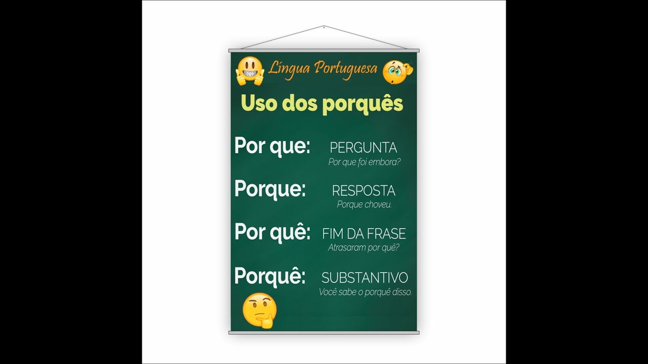 Indique Em Qual Frase O Uso De Porque Está Correto