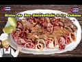 Comida cubana Bistec de Res Encebollado