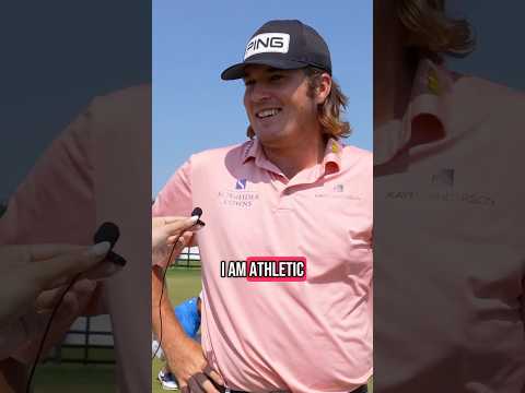 Asking pro golfers if they’re athletic 😂