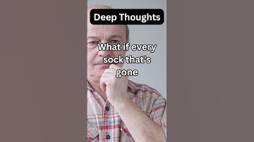 What if Missing Socks Become What? Enjoy Deep Thoughts for Your Curiosity #imagination #humor #funny