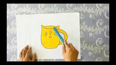 tô màu chiếc cốc