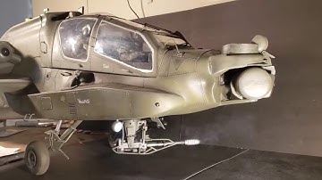 AH64A Apache M230 cannon animatronics