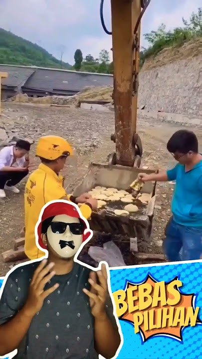 enak gak ya mienya #excavator #eskavator #mie #masak #unik #aneh #viral #bebaspilihan #jbp26 #shorts