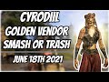 ESO - Golden PvP Vendor Smash or Trash - June 18th 2021