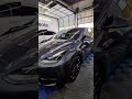 Tesla's dual-motor vehicles liquid paint protection film (PPF) and the advanced 4.0 #teslaclub